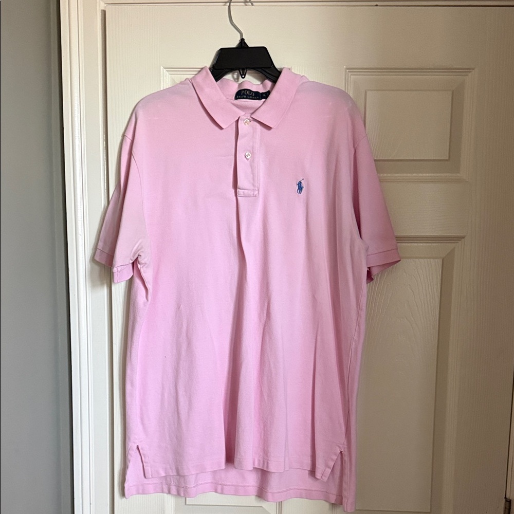 Ralph Lauren Blue Label Soft Pink Polo Shirt